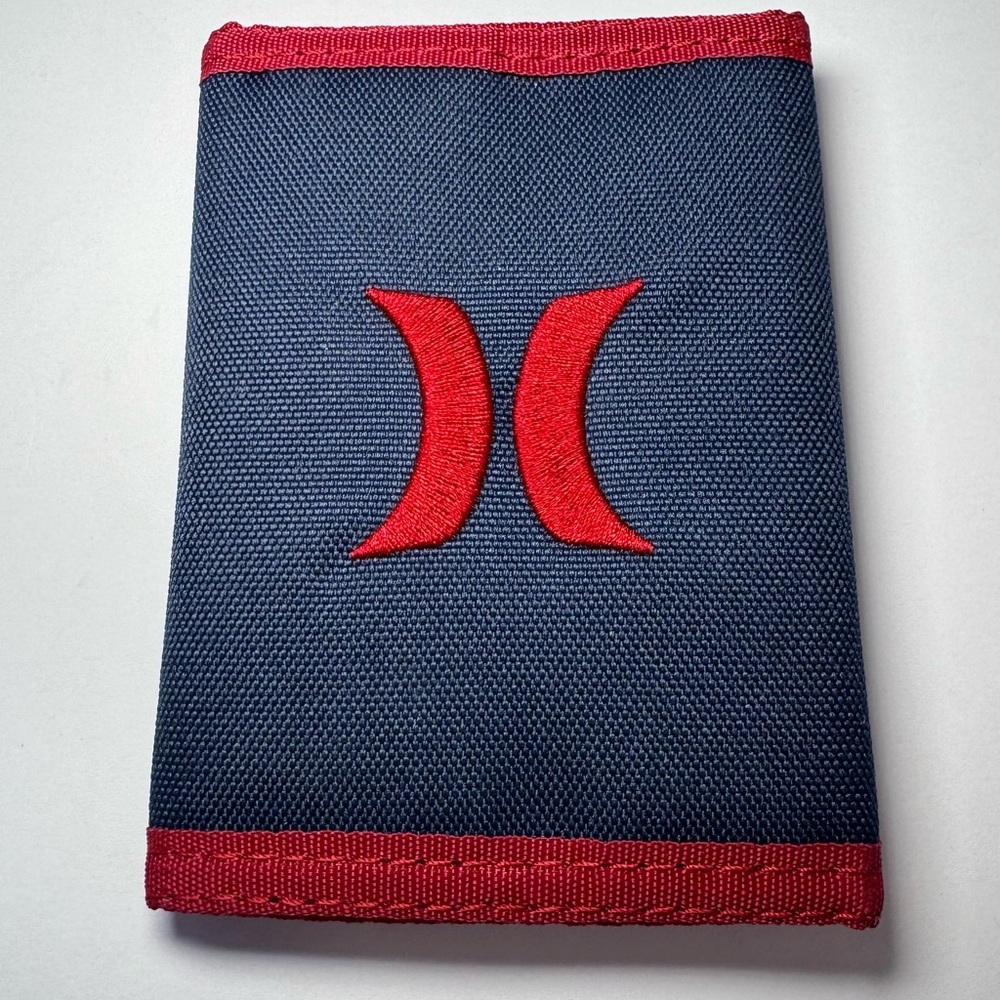 Hurley OG trifold Velcro wallet